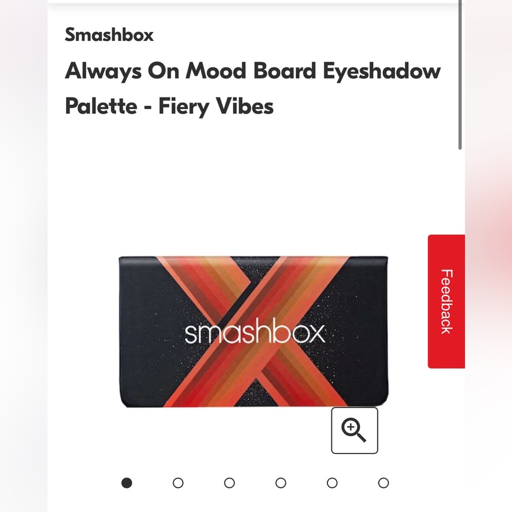 Brand new smash box always on mood board eyeshadow palette